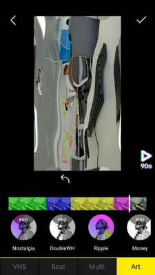 90s - Glitch VHS & Vaporwave Video Effects Editor android App screenshot 7